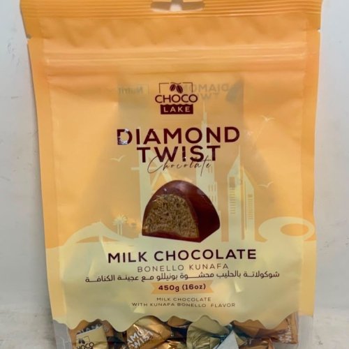 Chocolake Diamond Twist Bonello Kunafa 450g * 12ct